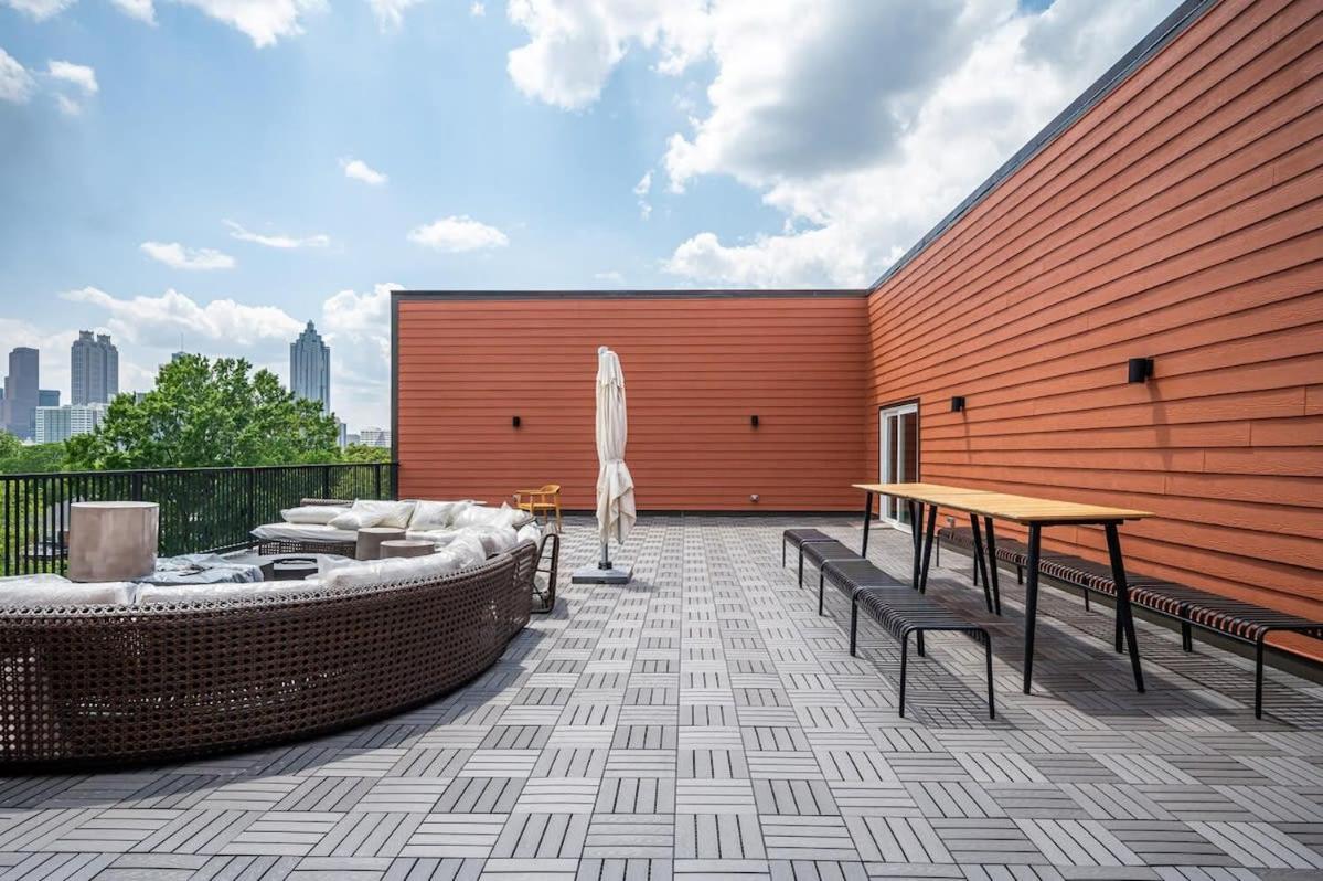 Downtown New Built Roof Top Balcony City View 525Pkwy Атланта Экстерьер фото